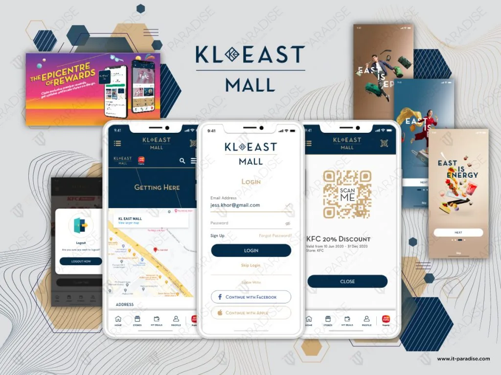 KL East Mall Mobile Application project presentation