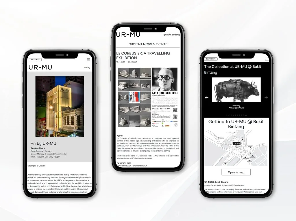 UR-MU Museum Website project presentation