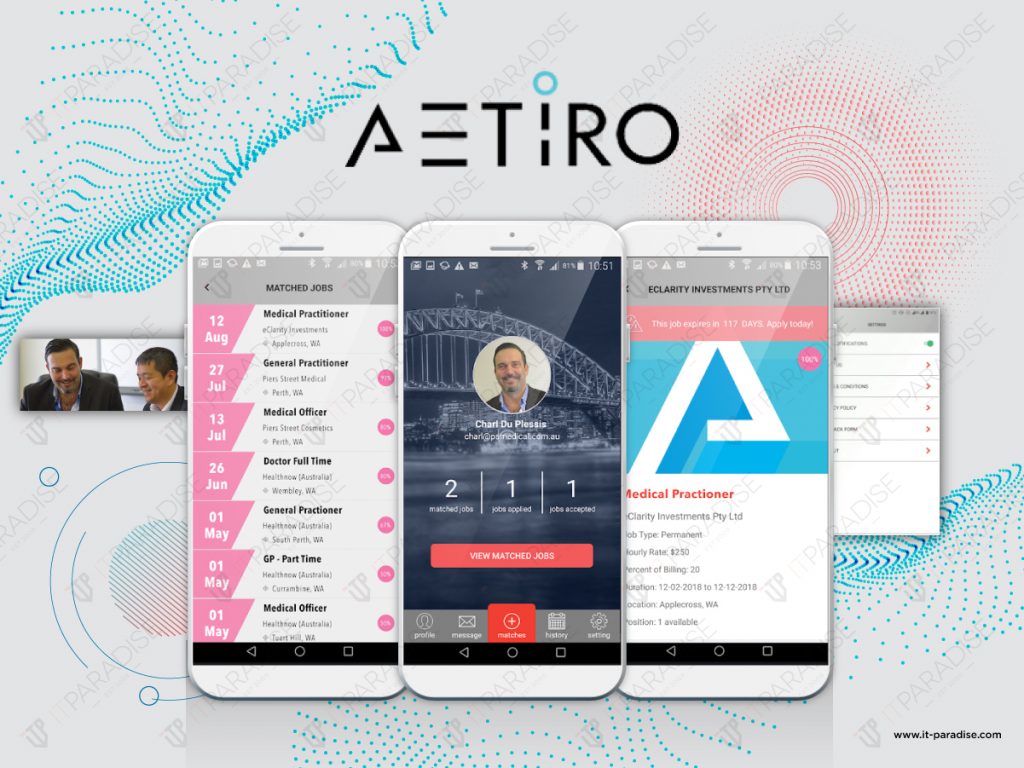Aetiro — original project presentation 1