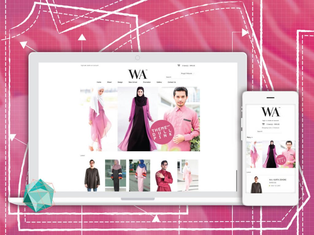Wa Clothing — original project presentation 1