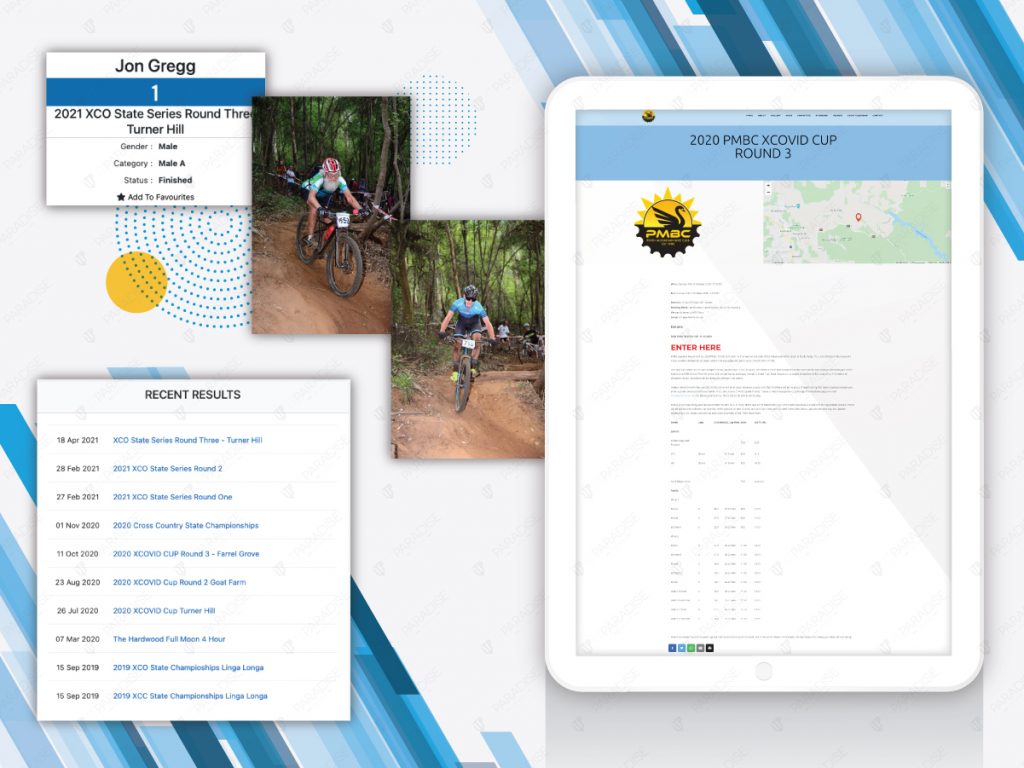 Perth Mountain Bike Club — original project presentation 2