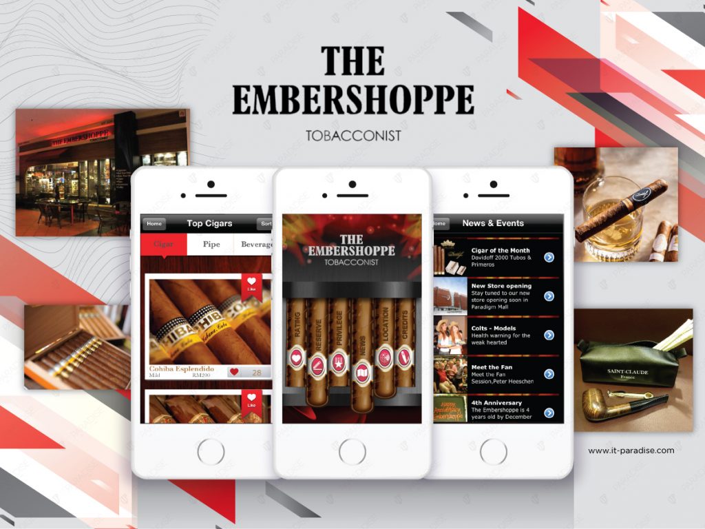The Embershoppe — original project presentation 1