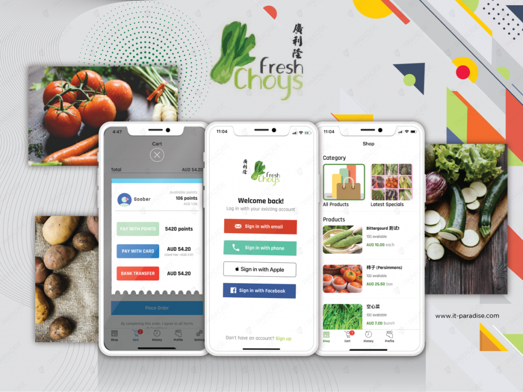 Fresh Choy — original project presentation 1