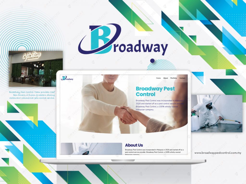 Broadway Pest Control — original project presentation 1