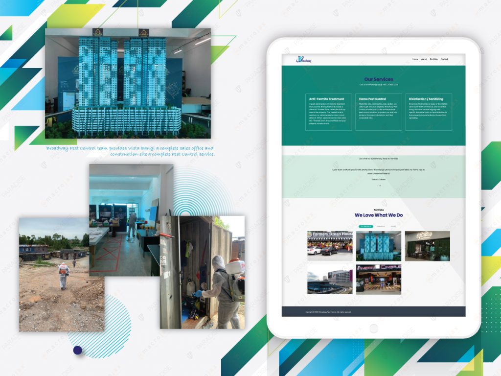Broadway Pest Control — original project presentation 2