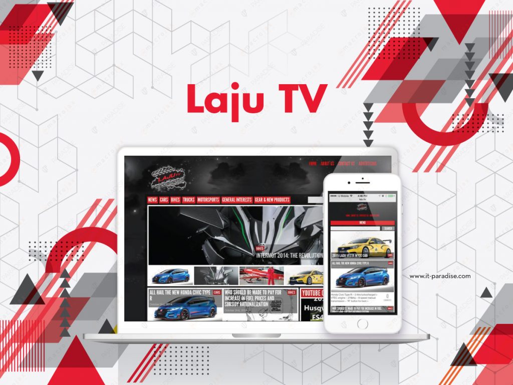Laju TV — original project presentation 1