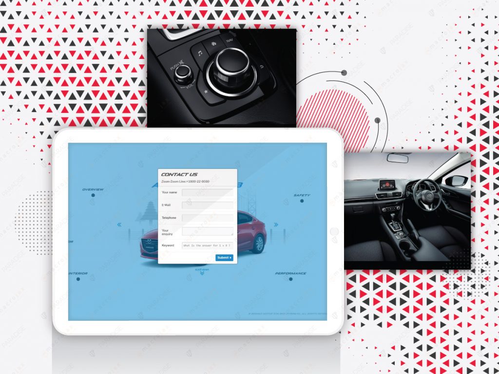 Mazda 3 — original project presentation 3