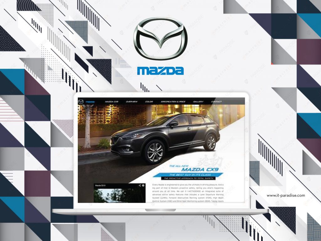 Mazda CX9 — original project presentation 1