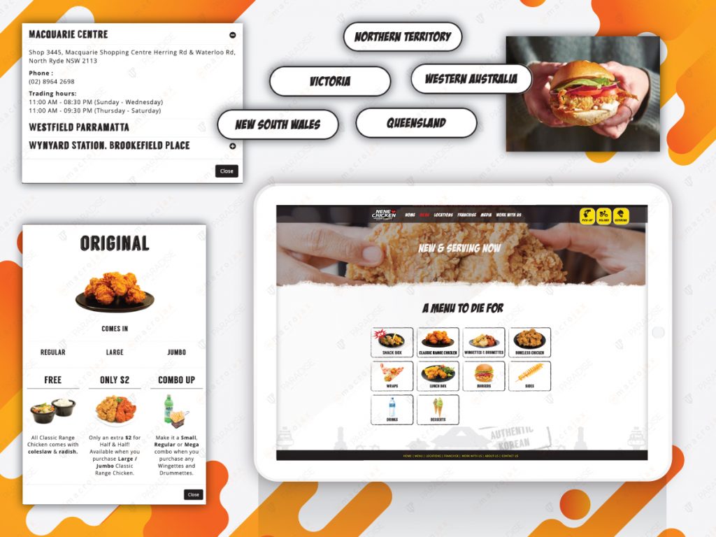 NeNe Chicken — original project presentation 3