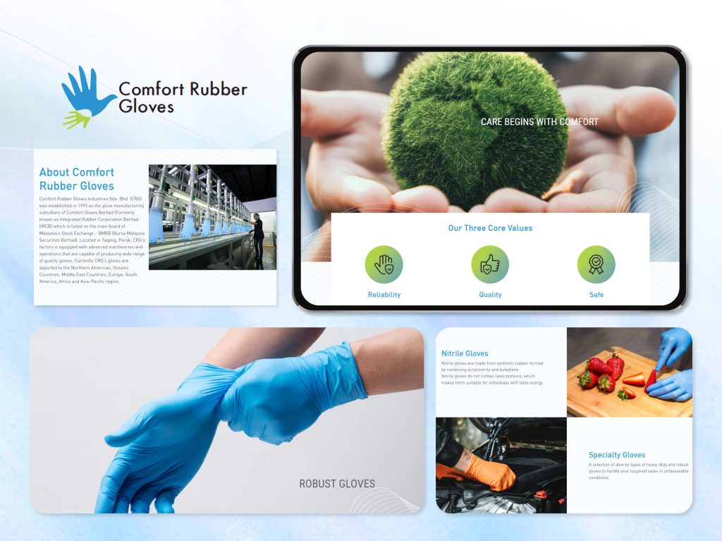 Comfort Rubber — original project presentation 1