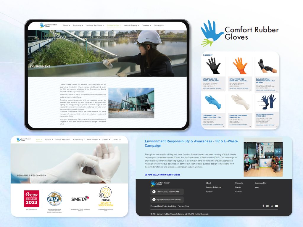 Comfort Rubber — original project presentation 2