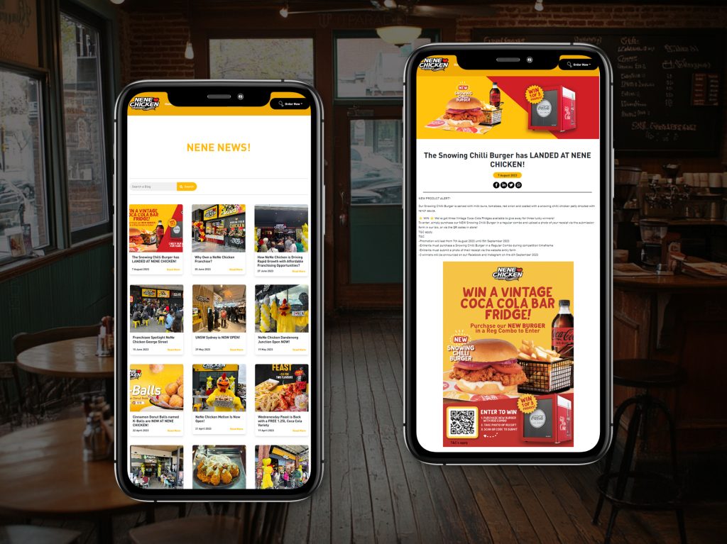Nene Chicken 2024 — original project presentation 3