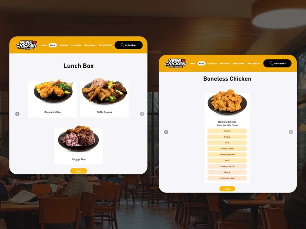 Nene Chicken 2024 — original project presentation 5